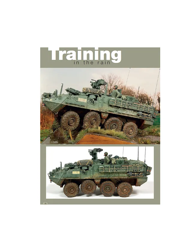 AFV Modeller Issue 48 Training in the Rain articolo PDF fango