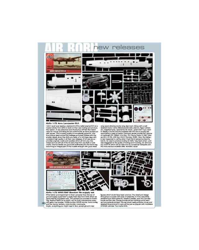 AFV Modeller AIR AIR50 articolo PDF Air Born aerei