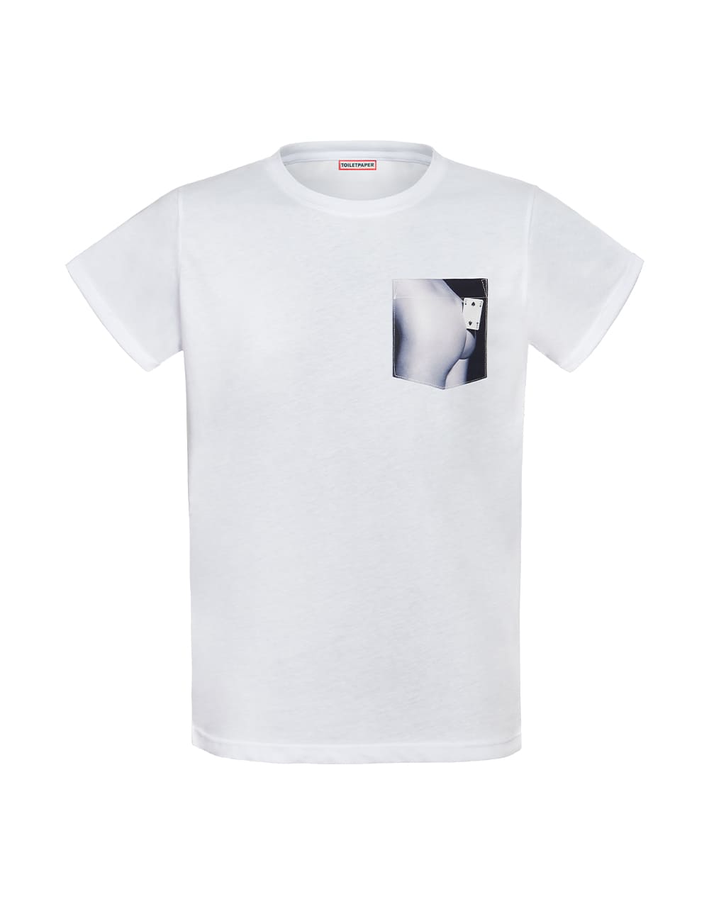 TOILETPAPER Pocket T-Shirt maglietta cotone tasca