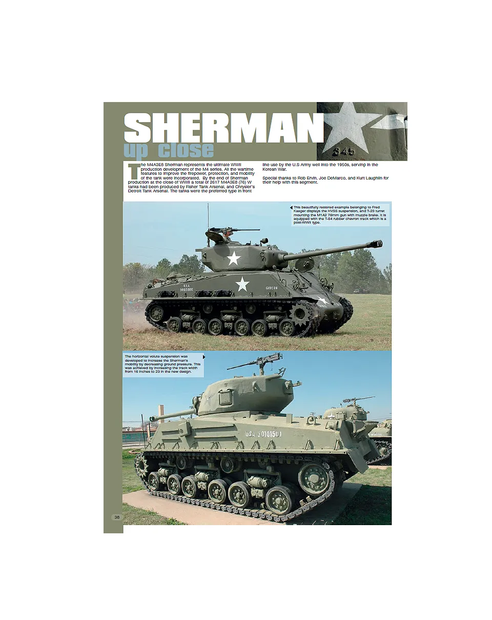 AFV Modeller Issue 52 articolo PDF Sherman Up Close copia singola