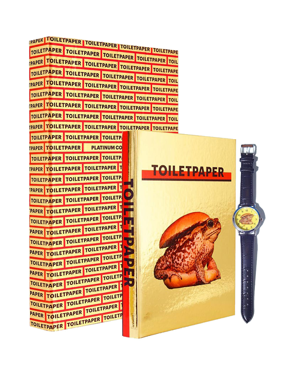 TOILETPAPER Volume II Platinum Collection libro cofanetto orologio