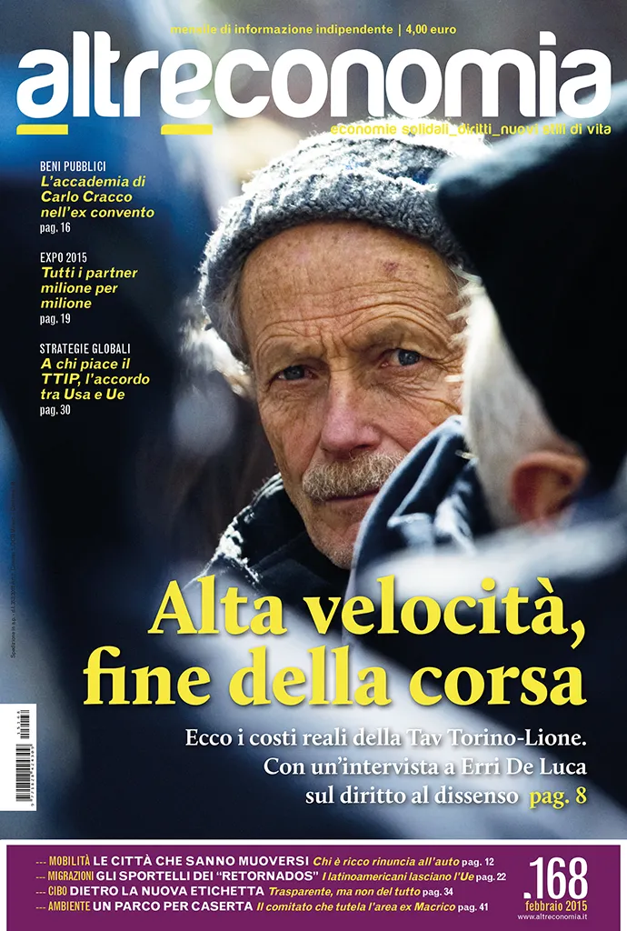 Altreconomia 168 Alta velocità rivista arretrato