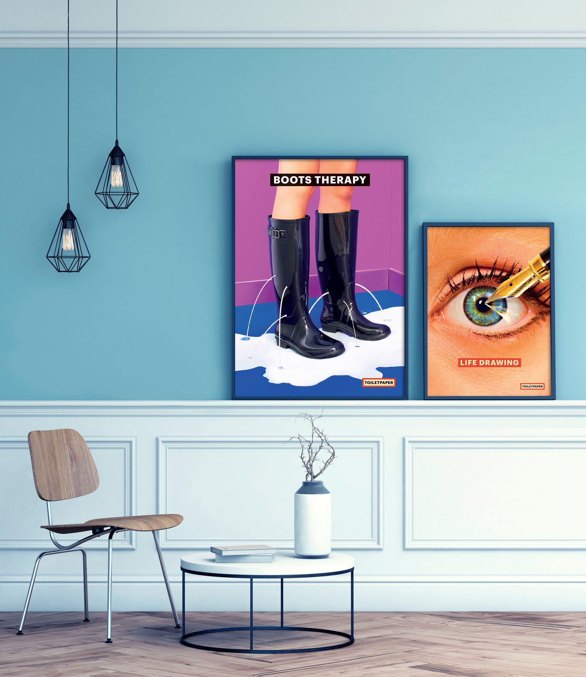 Toiletpaper Eye poster 70x100 carta opaca