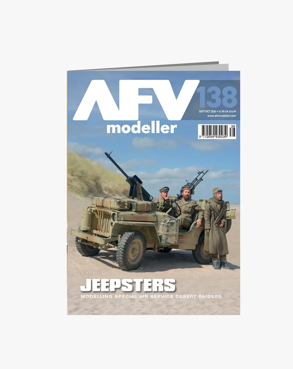 AFV Modeller numero 138 rivista copia singola in inglese