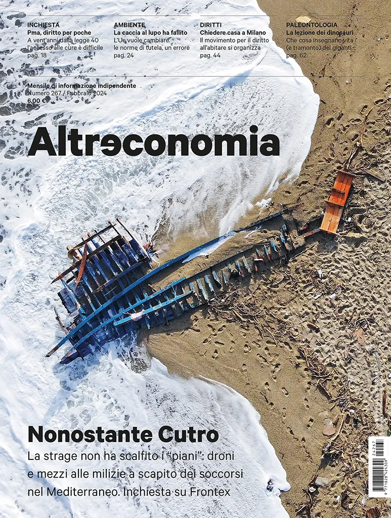 Altreconomia 267 Nonostante Cutro Rivista copia singola