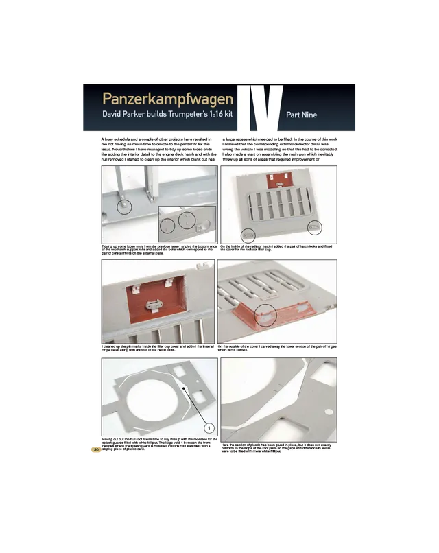 AFV Modeller AFV91 Panzer IV parte 9 articolo PDF