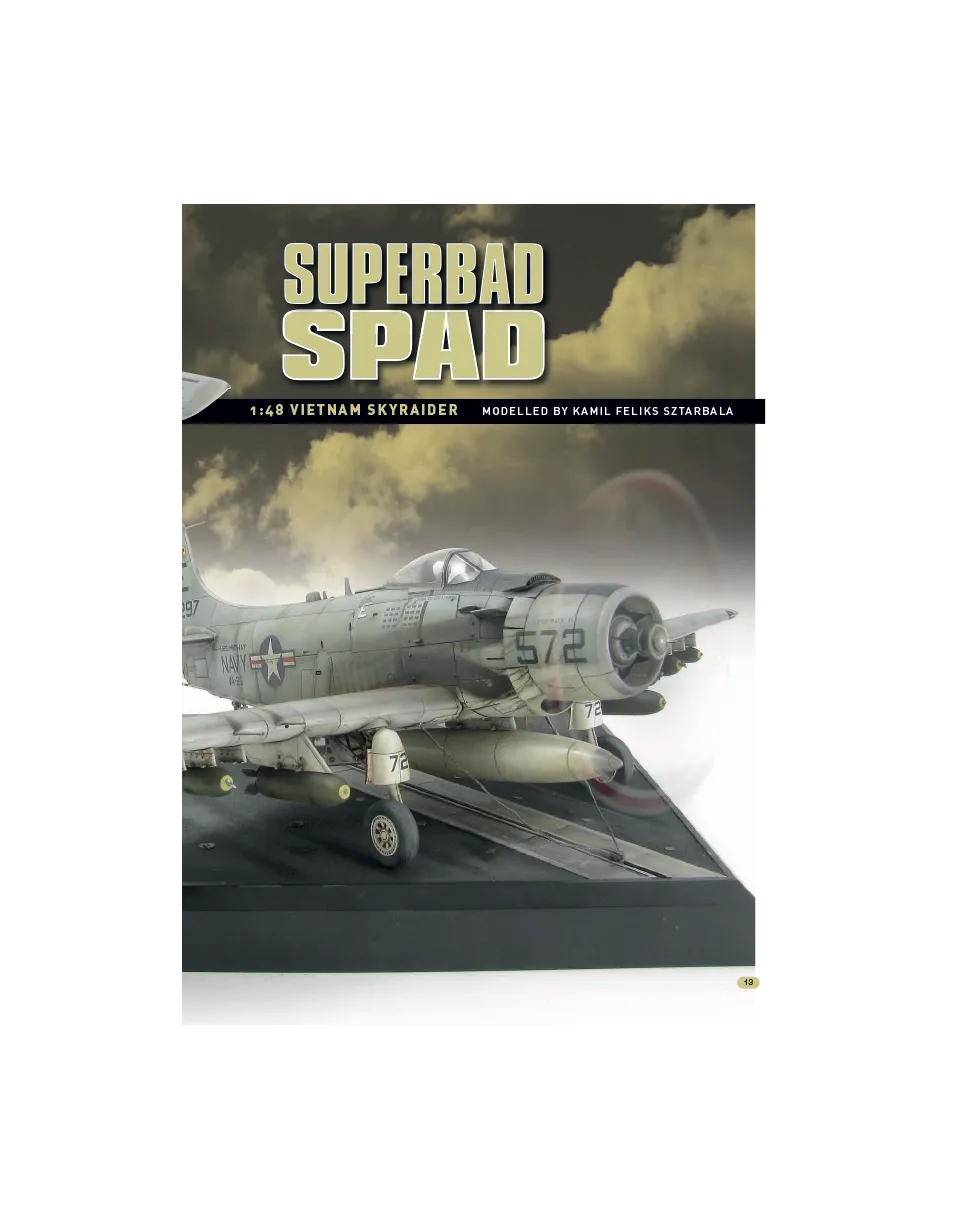 AFV Modeller AIR50 Superbad Spad rivista PDF singola