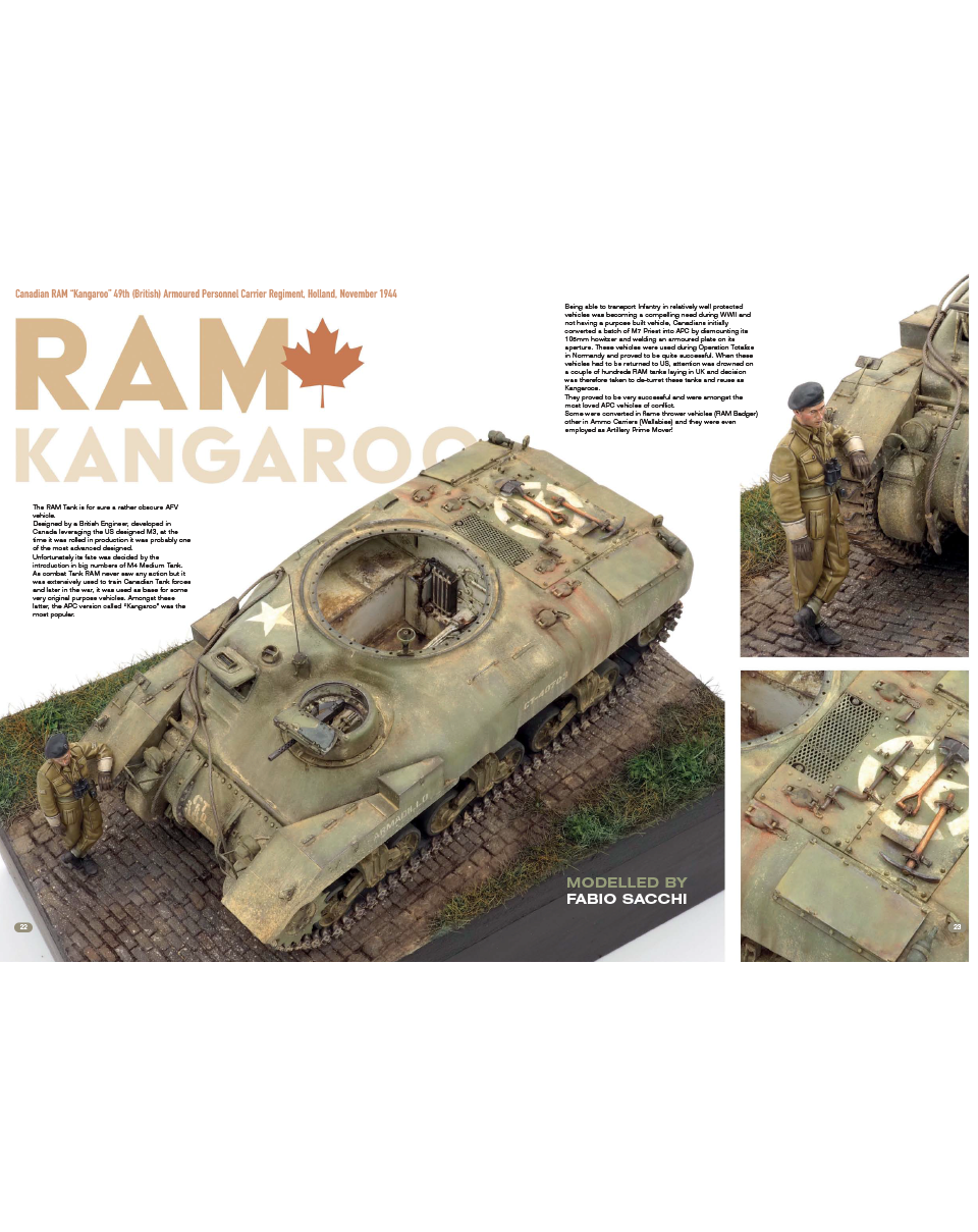 AFV Modeller Issue 125 rivista numero 125 mezzi militari
