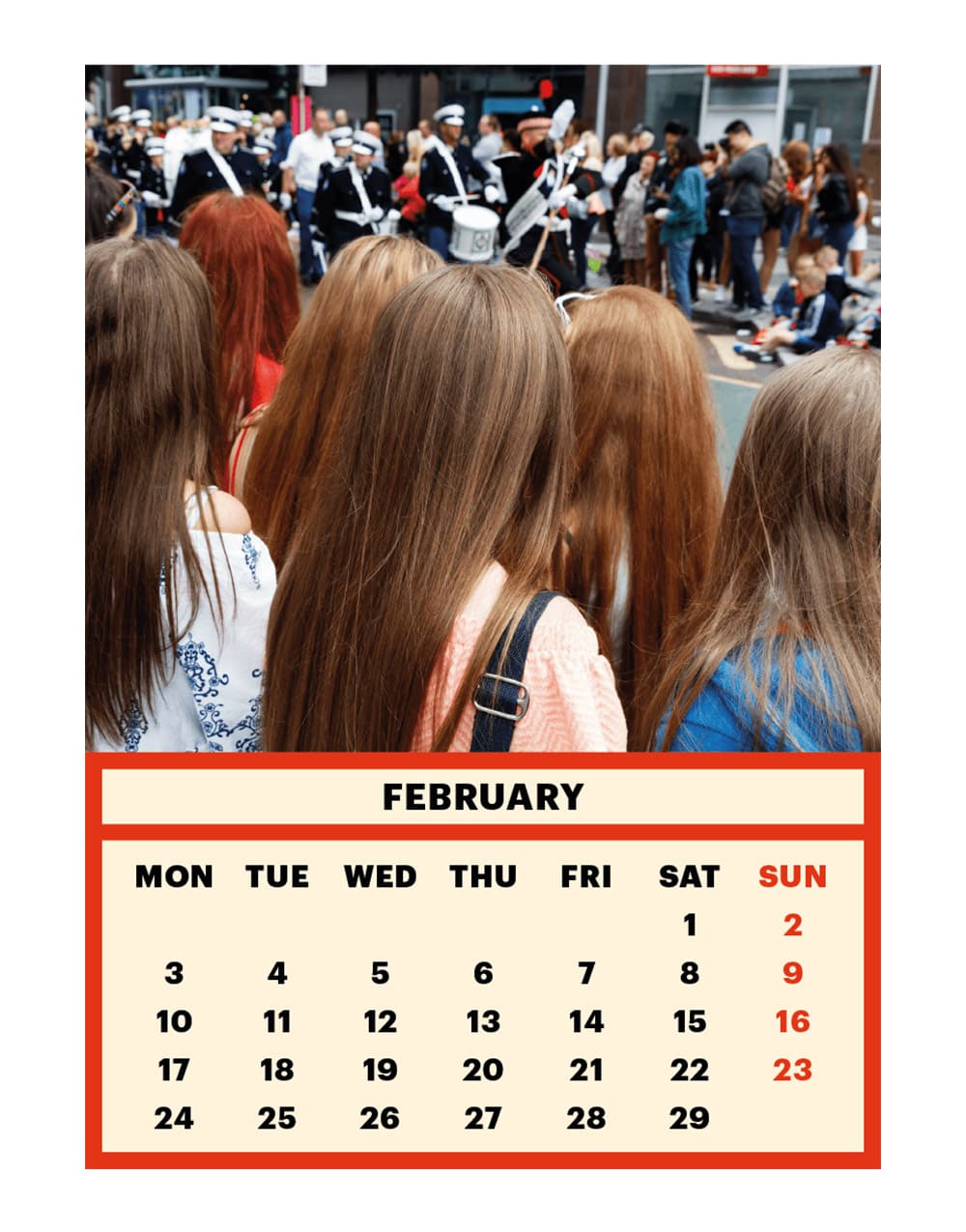 TOILETPAPER Calendar 2020 calendario parete 28x22
