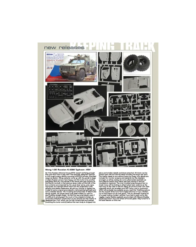 AFV Modeller AFV115 Keeping Track articolo PDF copia singola