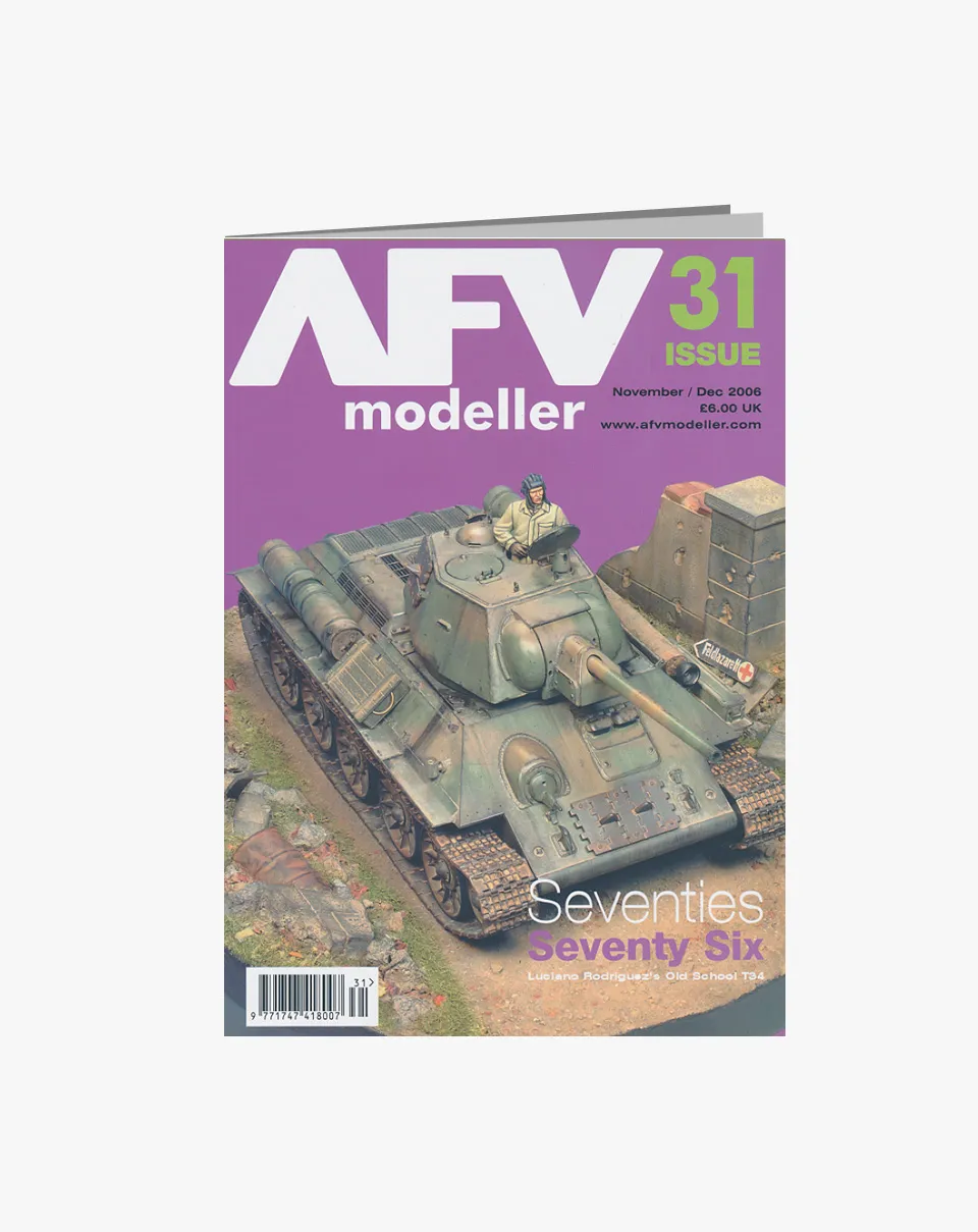 AFV Modeller Meng Issue 31 rivista copia singola