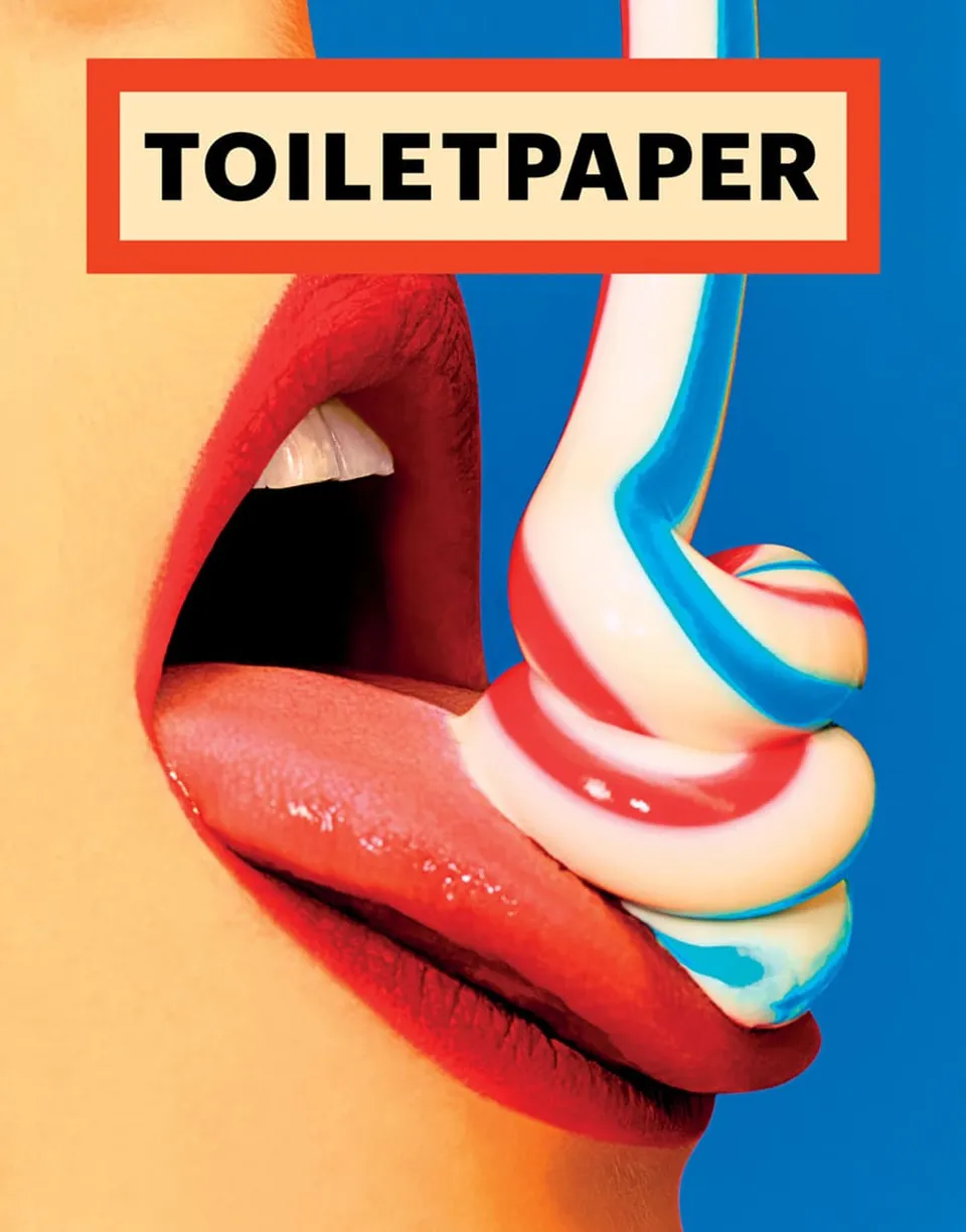 TOILETPAPER Magazine rivista N.15 copia singola illustrata
