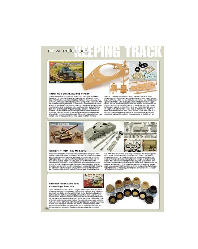 AFV Modeller Issue 50 articolo PDF Keeping Track