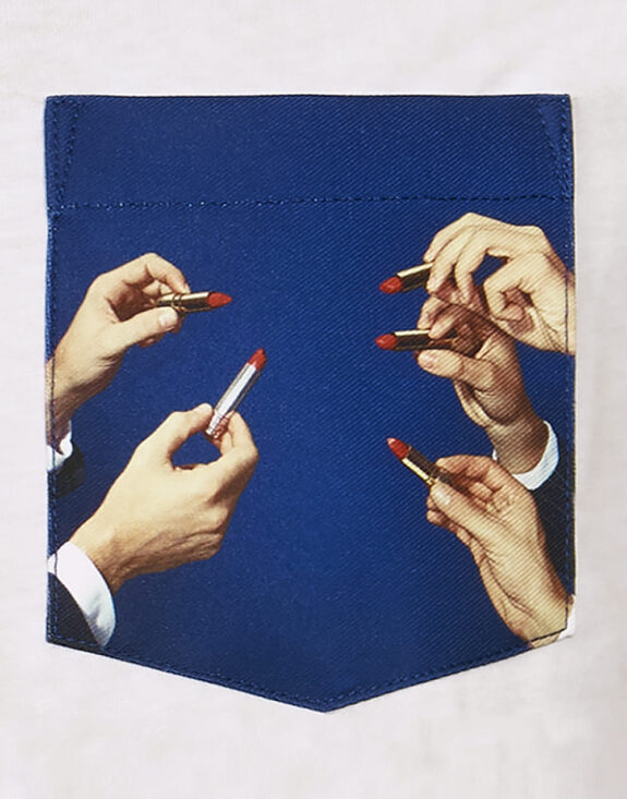 TOILETPAPER Pocket T-Shirt maglietta cotone tasca
