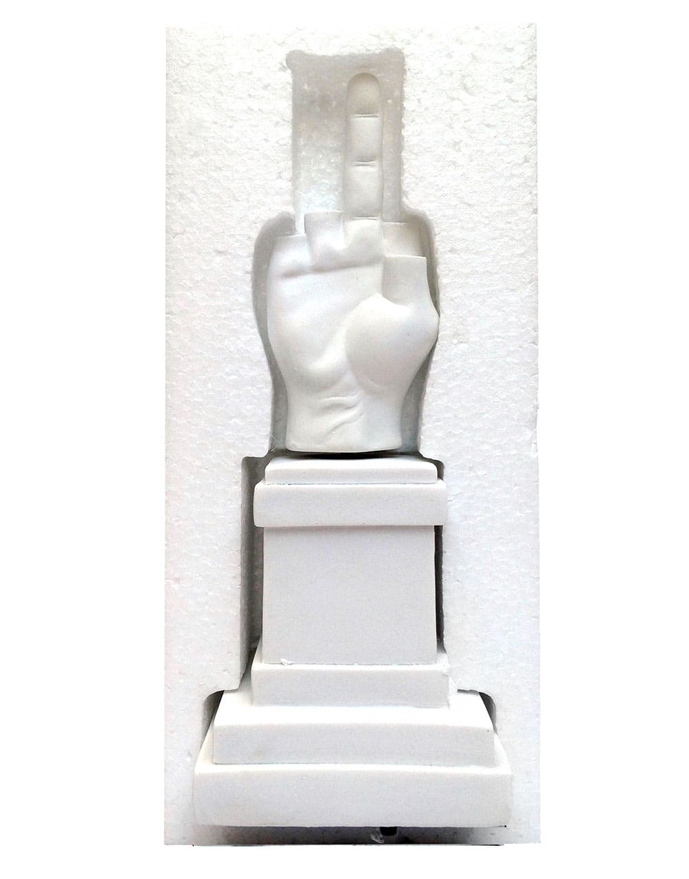 TOILETPAPER L.O.V.E. carillon resina 28 cm dito medio