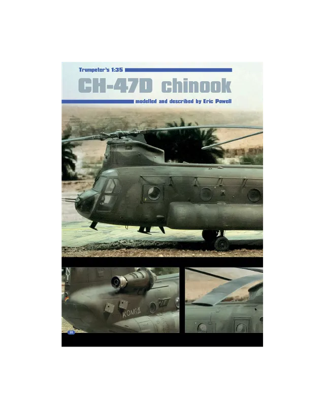 AFV Modeller AIR54 CH47-D Chinook articolo PDF elicottero