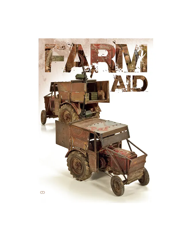 AFV Modeller 61 Farm Aid rivista copia singola mezzi militari