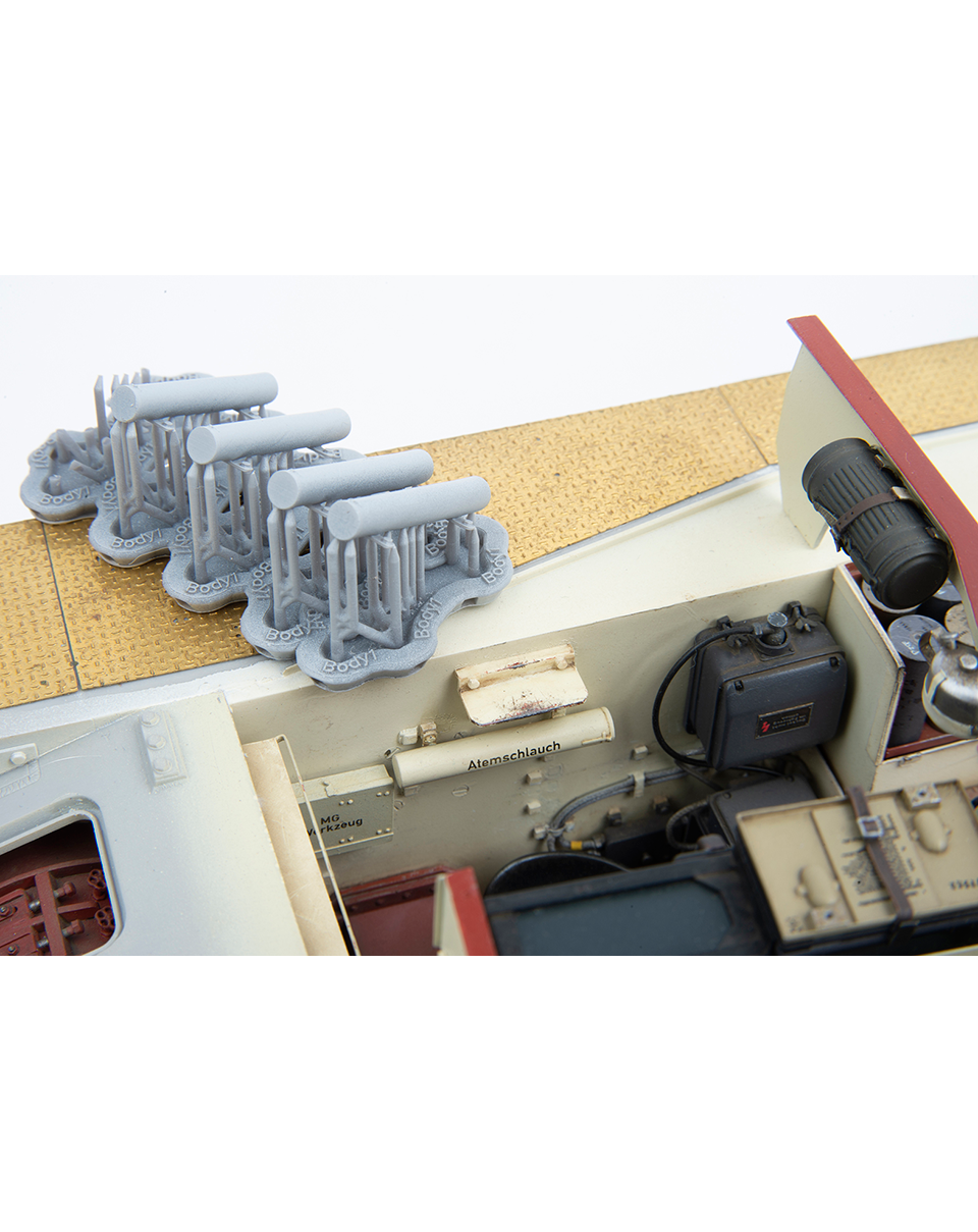 AFV Modeller AFV-16005 tubi Atemschlauch tedeschi 1:16