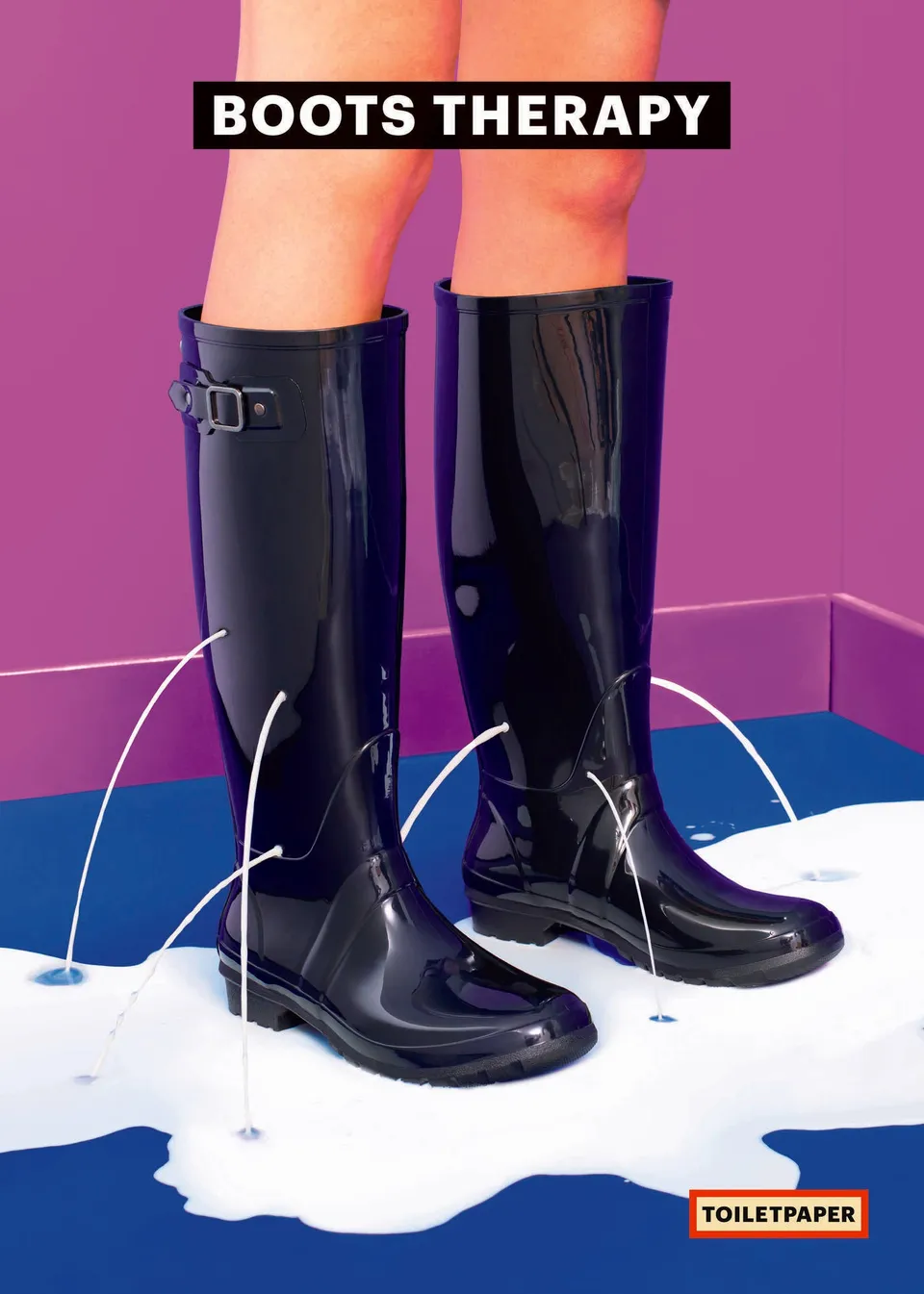 TOILETPAPER Poster Boots poster 50x70cm carta opaca 150g