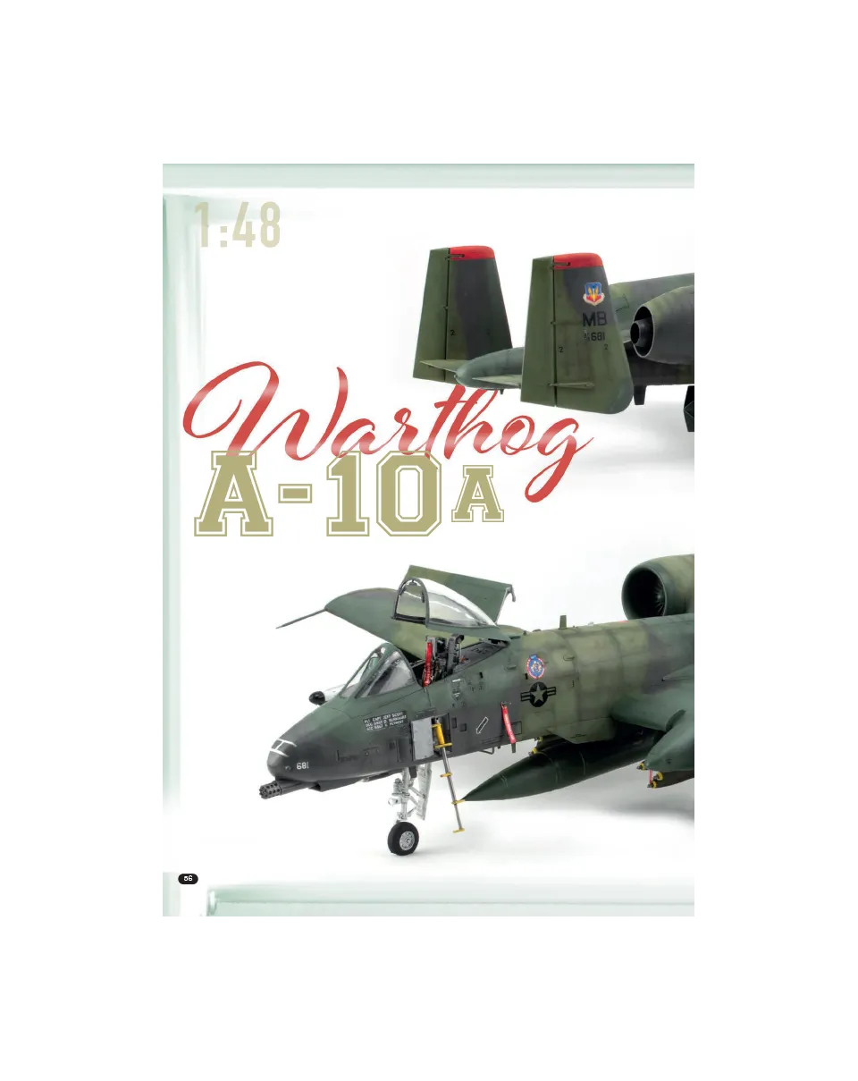 AFV Modeller AIR124 rivista PDF A-10A Warthog