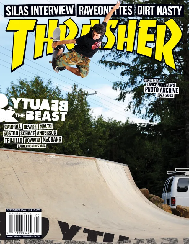 Thrasher Settembre 2008 Rivista copia singola skate
