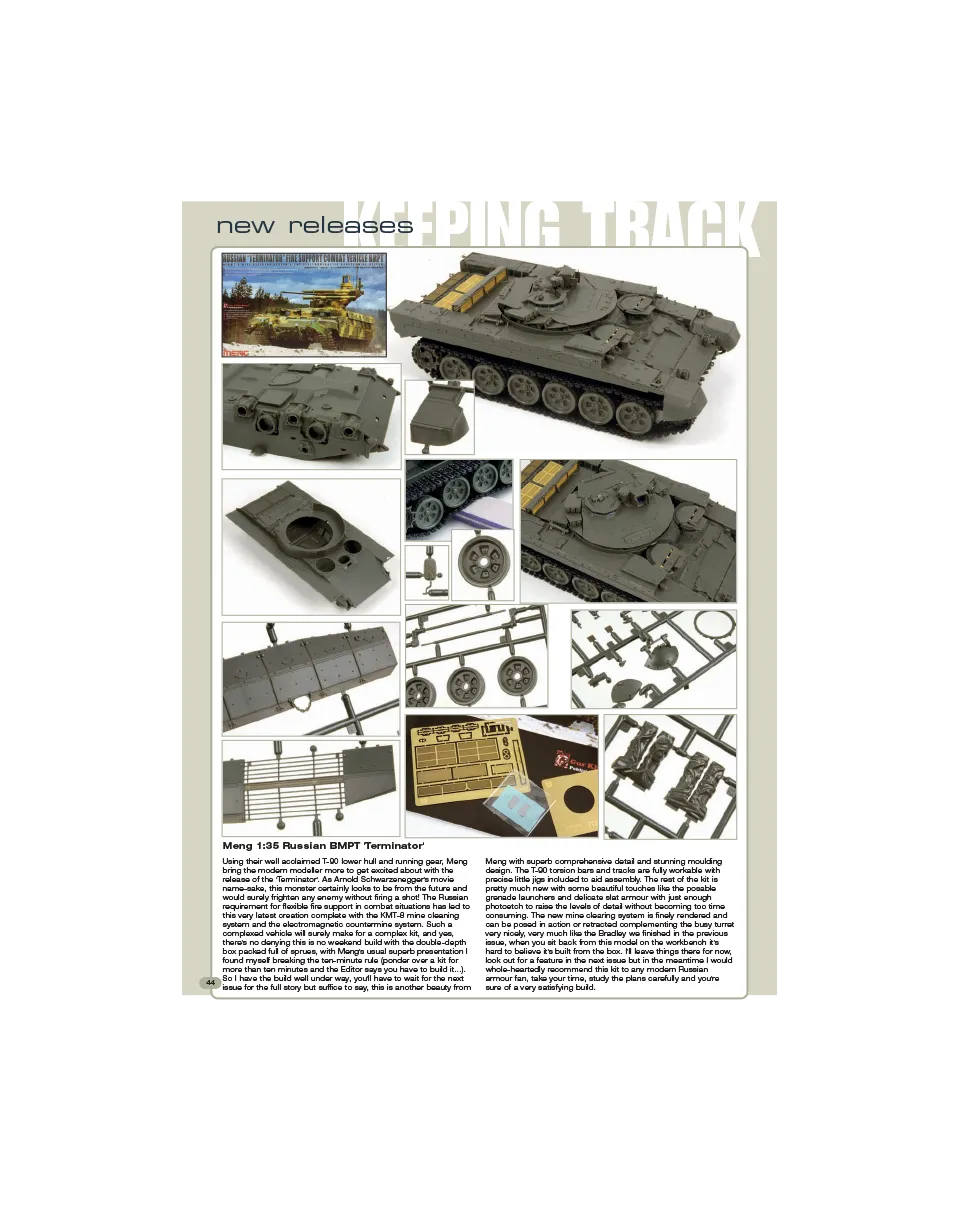 AFV Modeller AFV78 Keeping Track articolo PDF copia singola