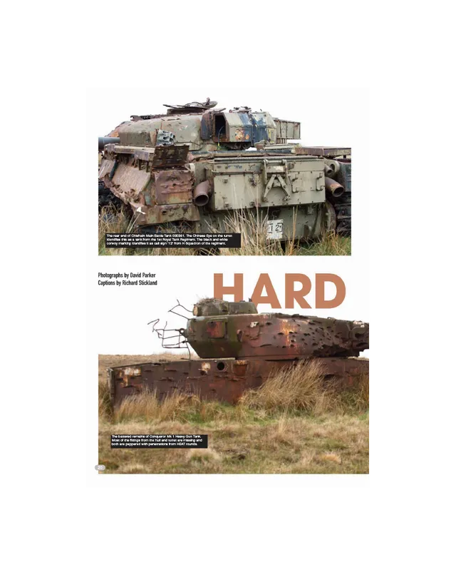 AFV Modeller AFV127 articolo Hard Targets
