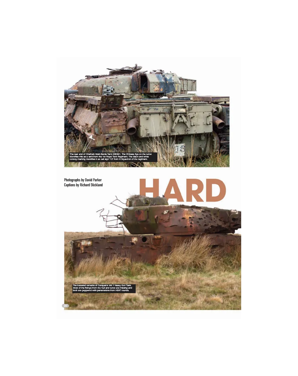 AFV Modeller AFV127 articolo Hard Targets