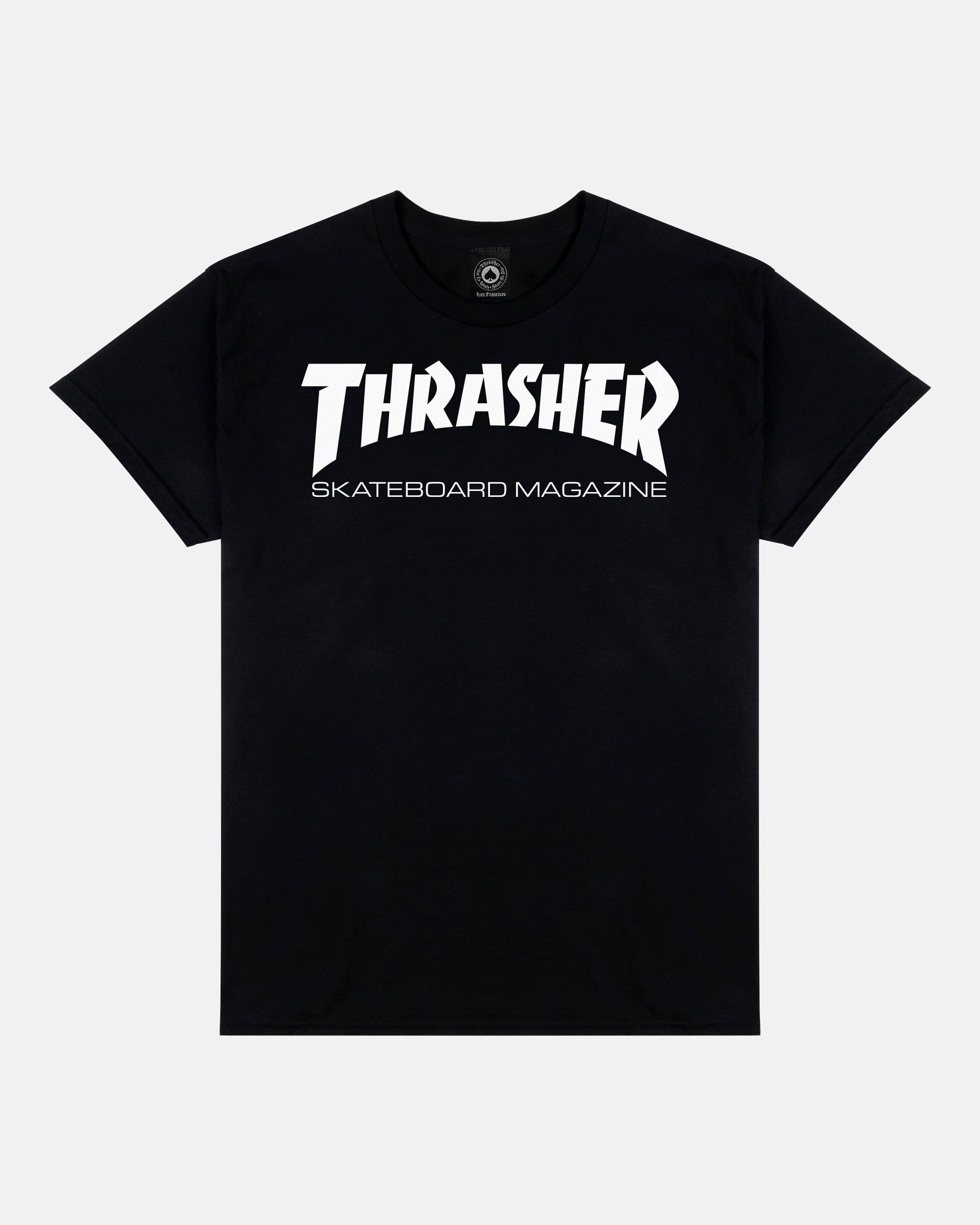 Thrasher Skate Mag t-shirt bimbo nera 100% cotone