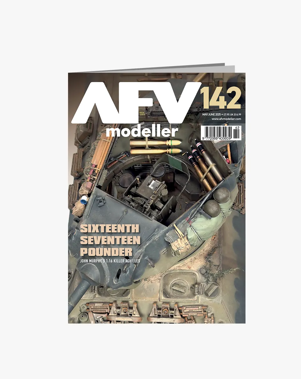 AFV Modeller 142 rivista modellismo mezzi militari