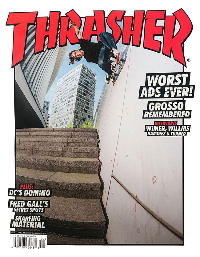 Thrasher rivista numero luglio 2020 copia singola arretrato