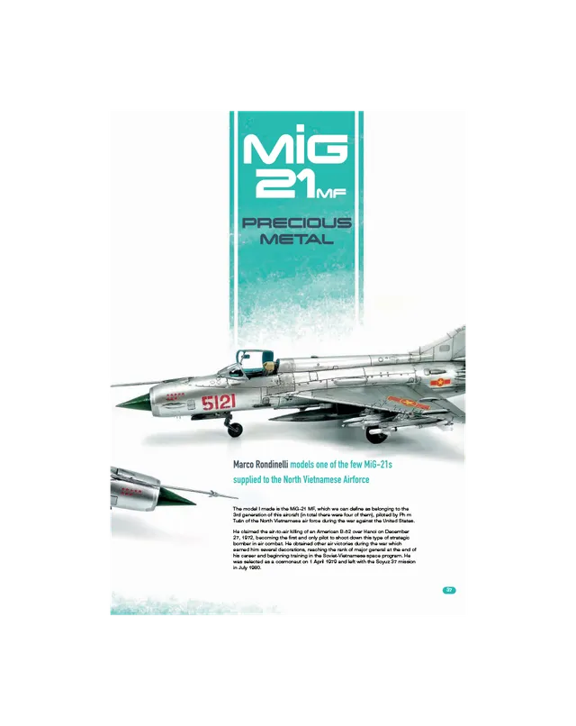 AFV Modeller AIR89 MiG-21 1:72 articolo PDF aereo
