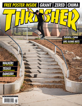 Thrasher Magazine giugno 2013 rivista arretrato Clint Walker