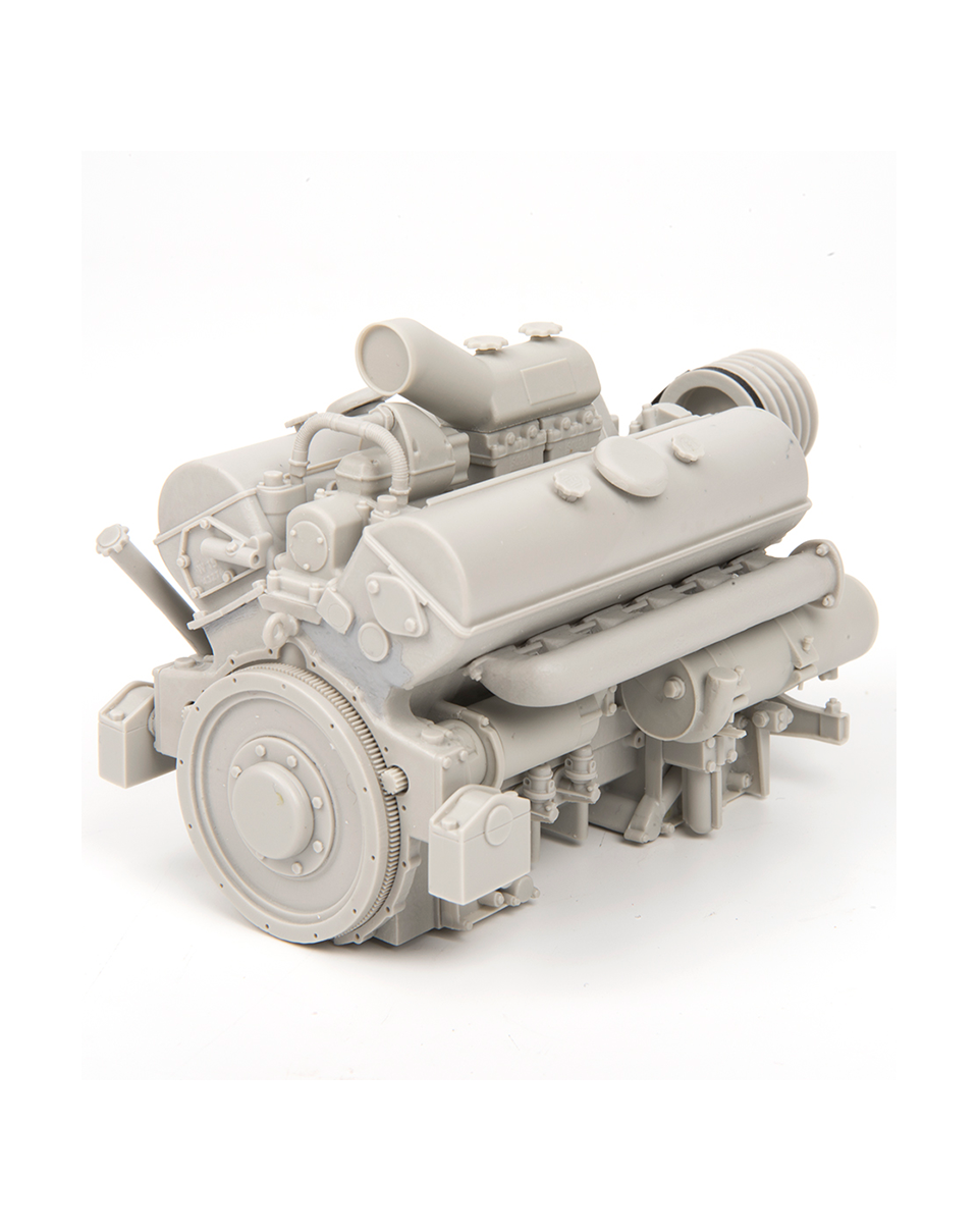 AFV Modeller Maybach HL 120 TRM motore dettaglio 1:16