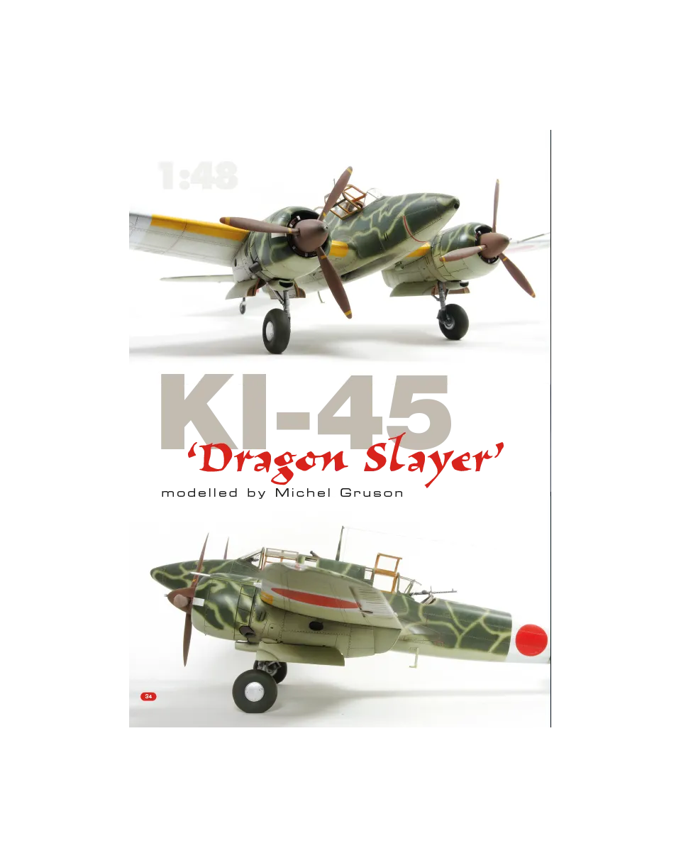 AFV Modeller AIR 37 Ki-45 Dragon Slayer pdf 1:48 modellismo