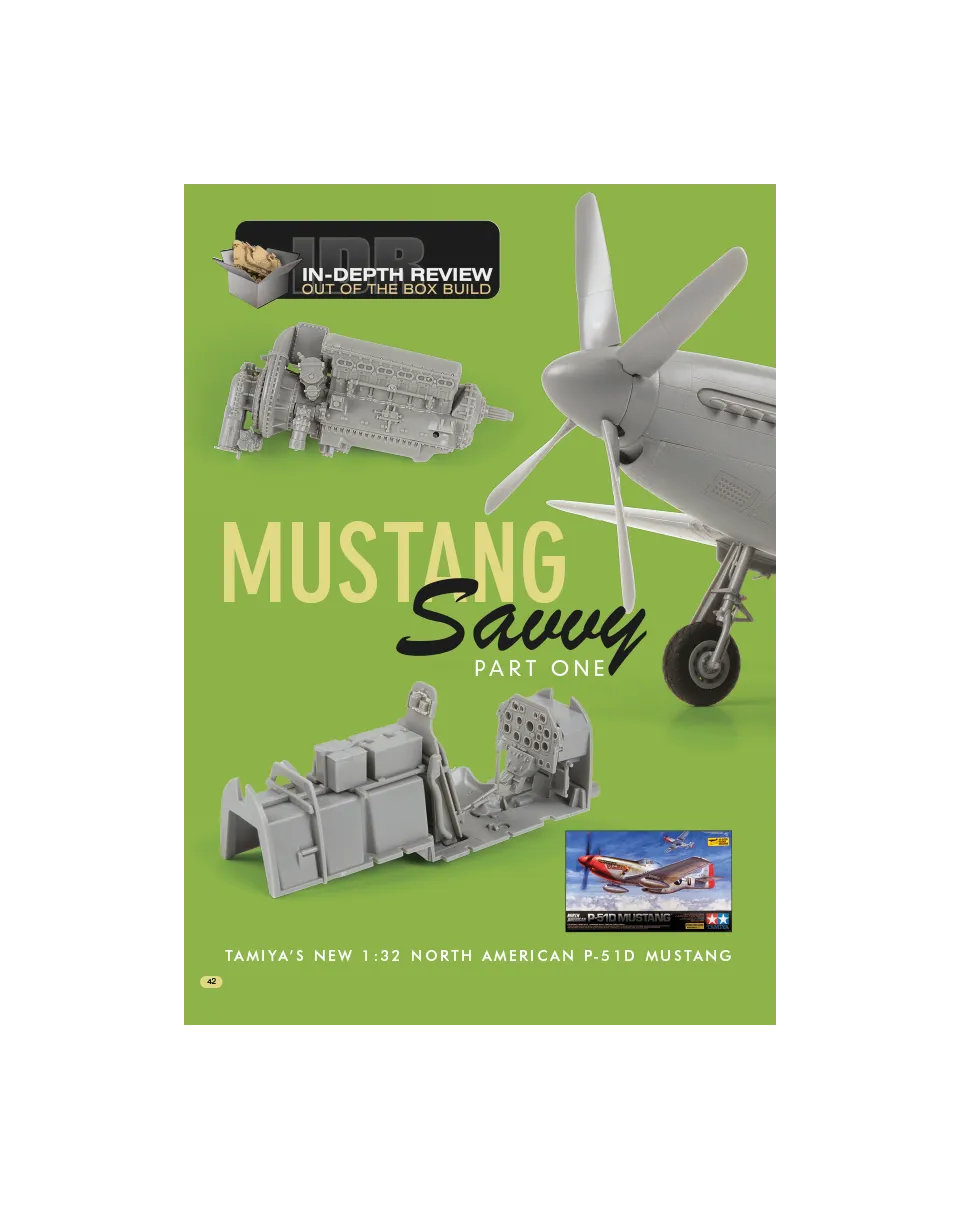 AFV Modeller AIR 37 articolo PDF P-51D Mustang 1:32 copia singola