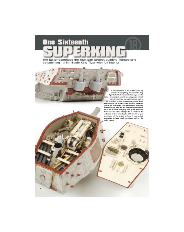 AFV Modeller AFV62 articolo PDF Superking scala 1:16