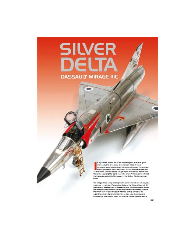 AFV Modeller AIR31 Silver Delta rivista copia singola aerei