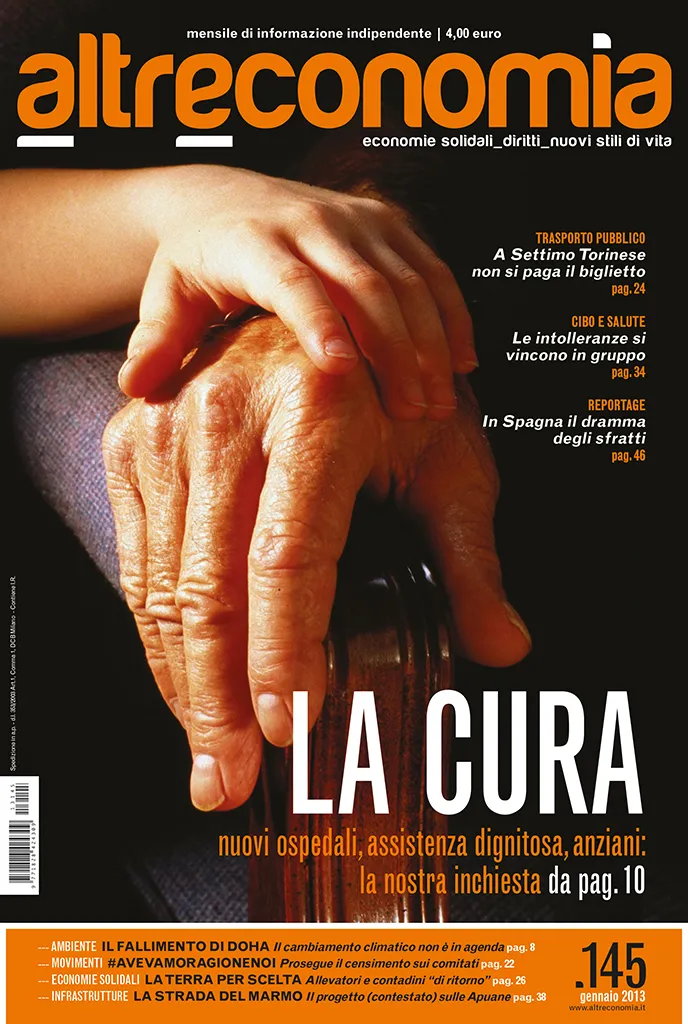 Altreconomia 145 La cura rivista copia singola sanità