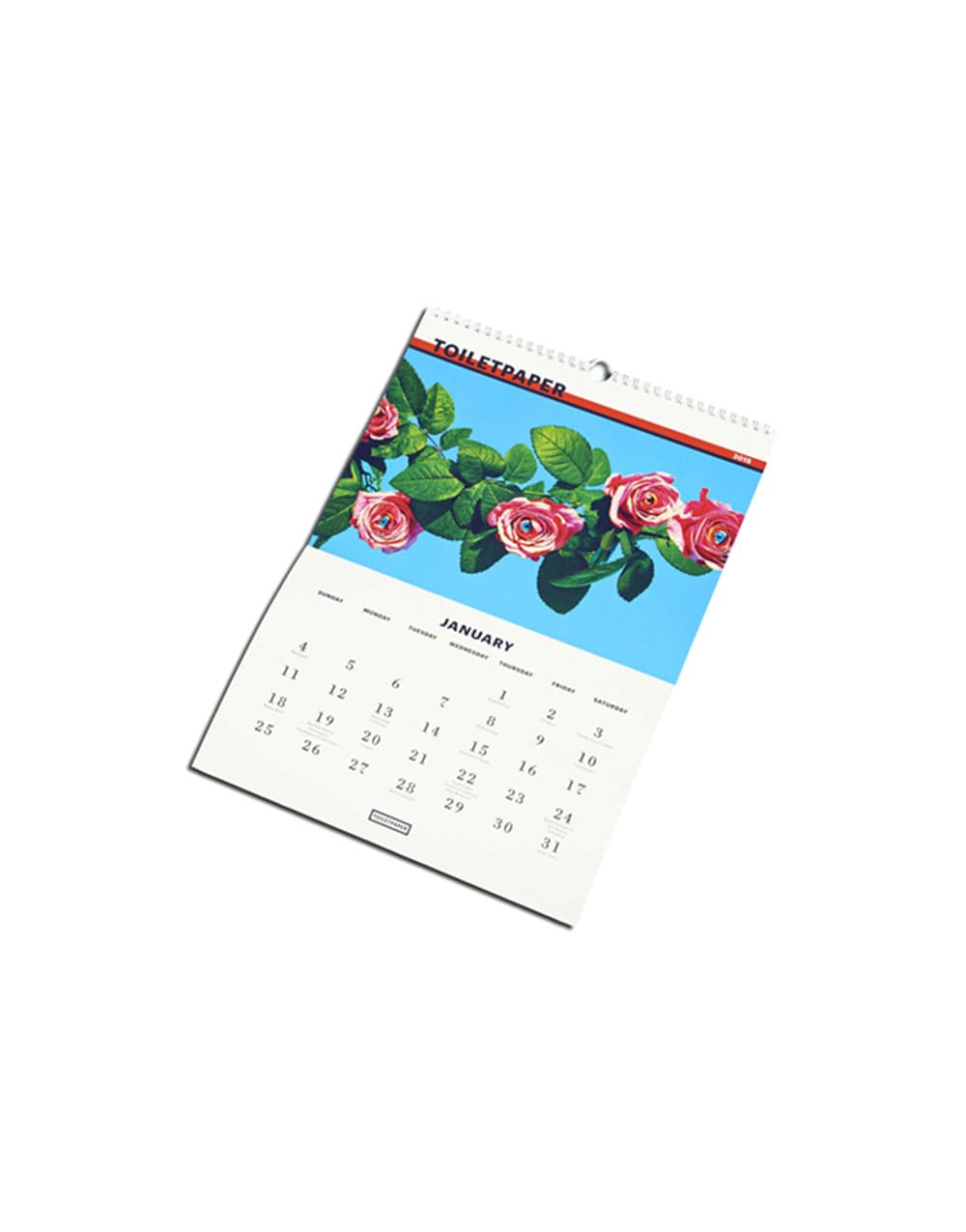TOILETPAPER Calendar calendario 2015 da parete 28x22 cm