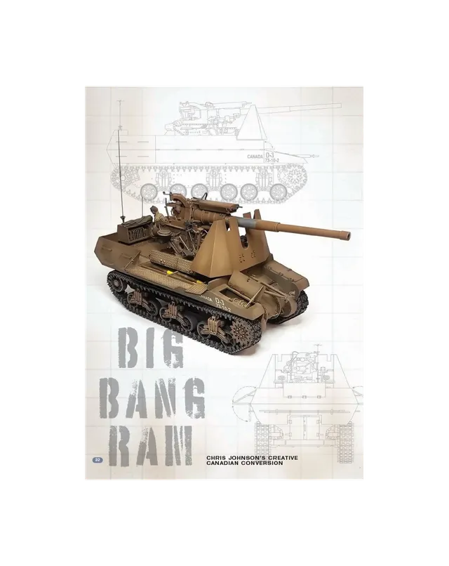 AFV Modeller AFV127 Canadian Ram articolo PDF copia singola