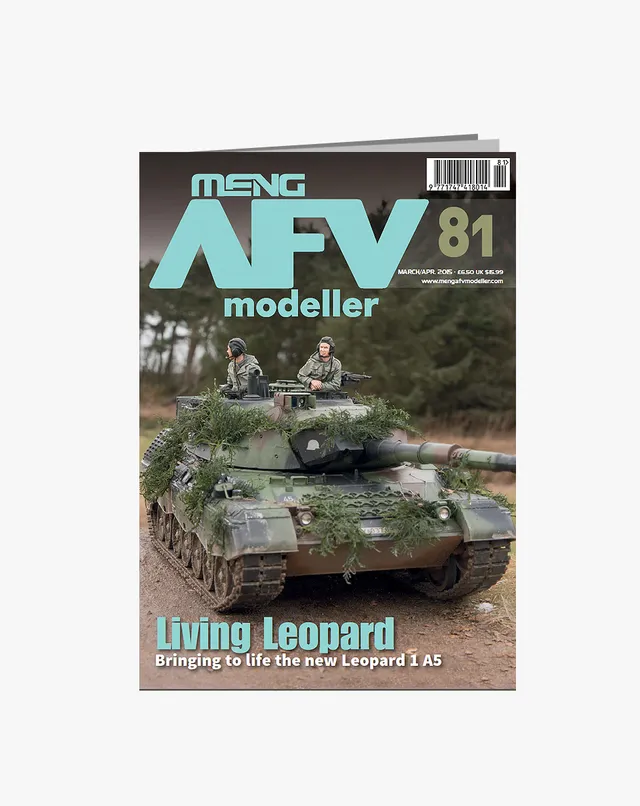 AFV Modeller Issue 81 rivista Meng copia singola