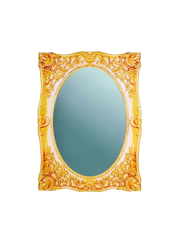Toiletpaper Giampiero Romano Mirror Antiques specchio 60x40