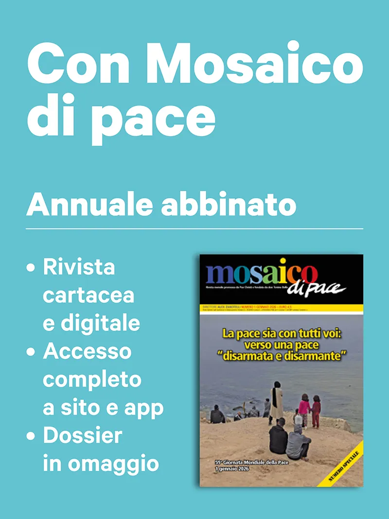 Altreconomia Annuale con Mosaico di Pace abbonamento 11 numeri carta+digitale