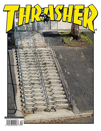 Thrasher Magazine Aprile 2020 rivista Mason Silva