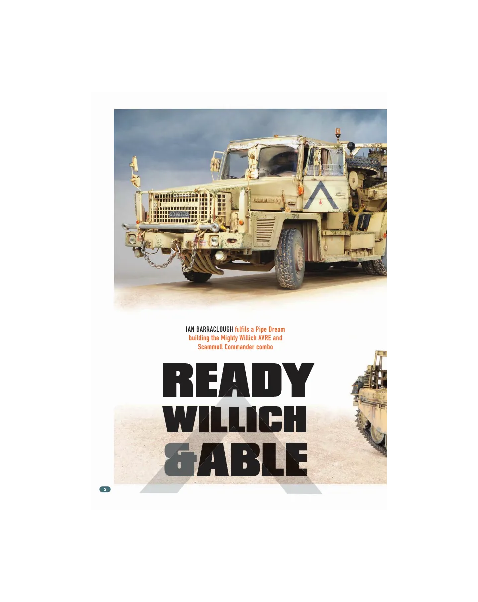 AFV Modeller AFV130 Chieftain Willich AVRE articolo PDF