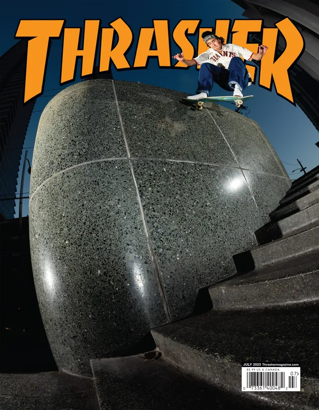 Thrasher Magazine Luglio 2023 rivista copia singola 200 pagine