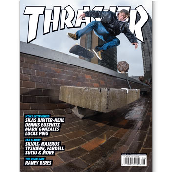 Thrasher Magazine Giugno 2016 rivista copia singola Busenitz