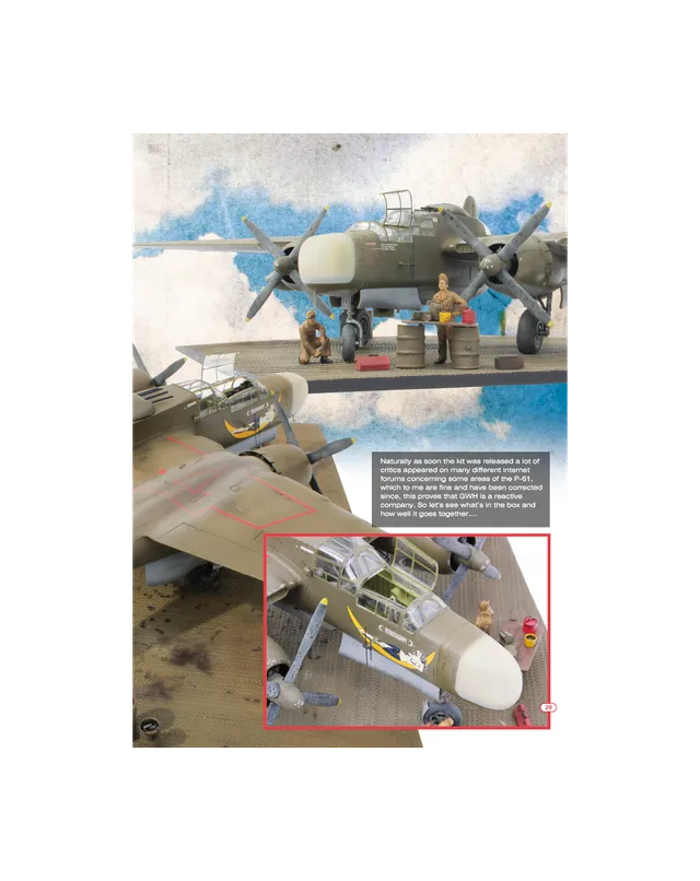 AFV Modeller AIR43 articolo PDF P-61A Black Widow 1:48