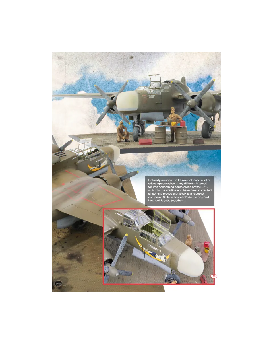 AFV Modeller AIR43 articolo PDF P-61A Black Widow 1:48
